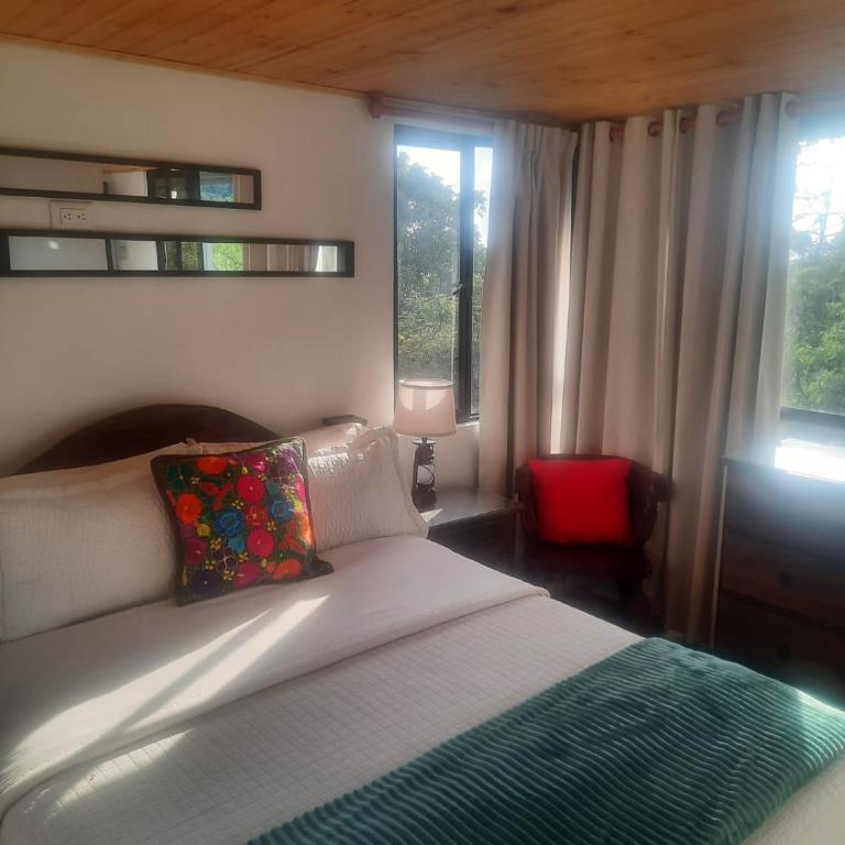 Alojamiento natural rural LOS NOGALES, apartamentos tipo glamping, avistamiento de aves, paisaje cafetero - Apartamento de 1 dormitorio - 1