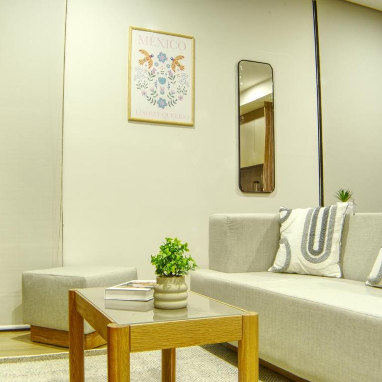 Expo GDL 2 Min Executive Style and Comfort - One-Bedroom Apartment - 12