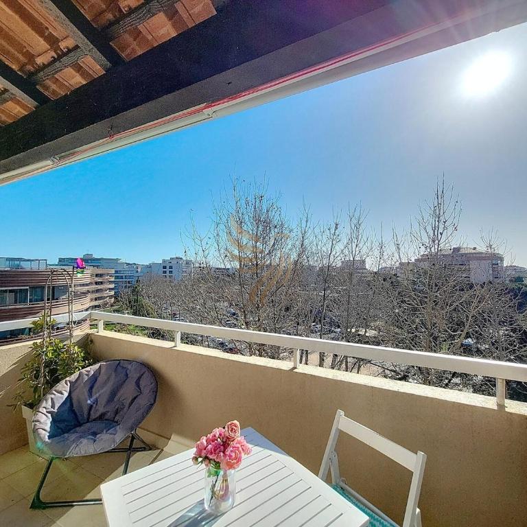 Studio Azur, terrace, parking, 10min from sea - Apartamento - 2