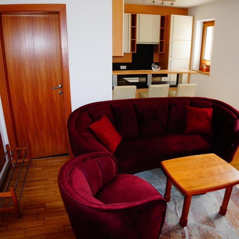 Bergheim Schmidt Ski-In Ski-Out Appartements Almhütten im Wald - Apartment mit 1 Schlafzimmer und Terrasse - 8