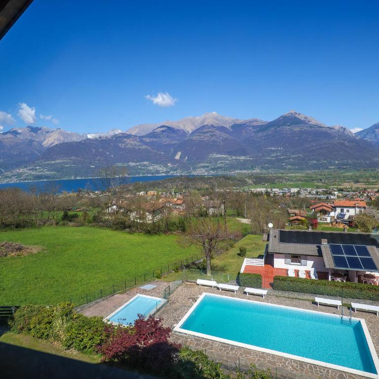 Bellavista II Panorama Ferienwohnung mit Pool OG DG - Appartamento con Vista Lago - 33