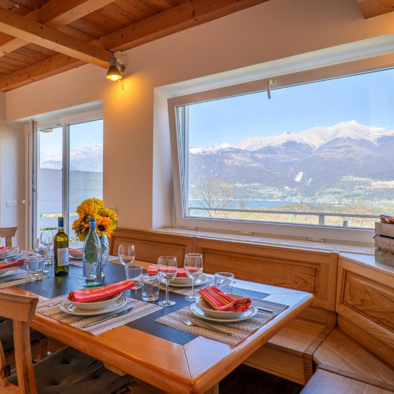 Bellavista II Panorama Ferienwohnung mit Pool OG DG - Appartamento con Vista Lago - 4