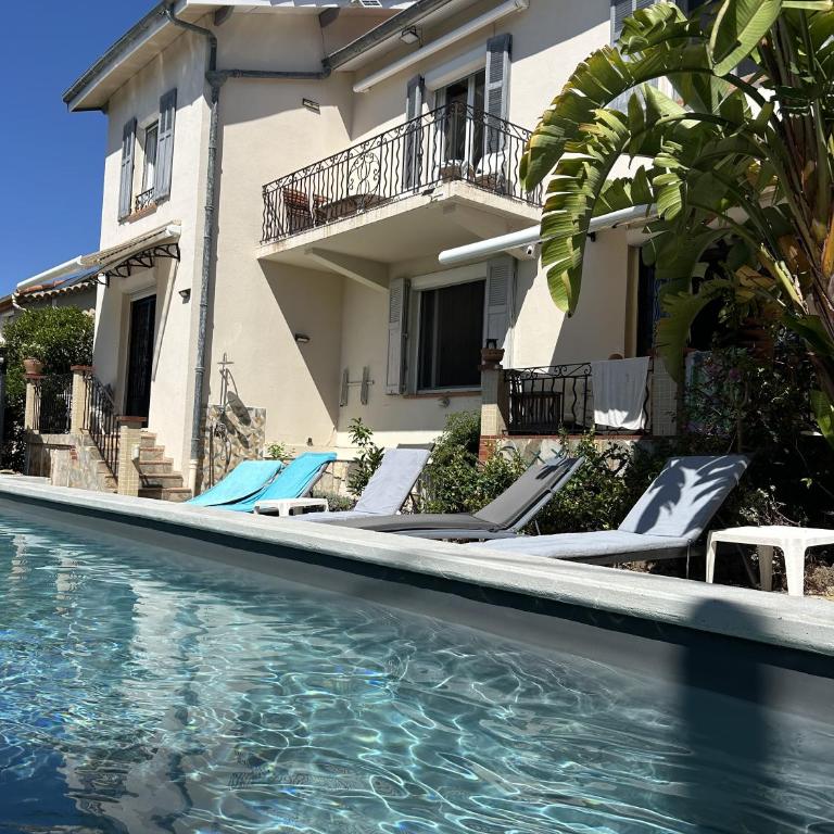 Très beau Studio lumineux dans Villa avec piscine - Appartamento con 1 Camera da Letto - 26