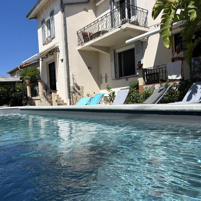 Très beau Studio lumineux dans Villa avec piscine - Appartamento con 1 Camera da Letto - 25