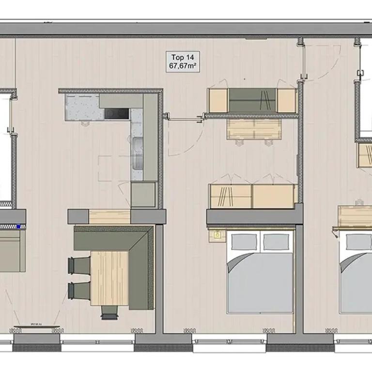 Aparthotel Die Monika - Suite M80° - 7