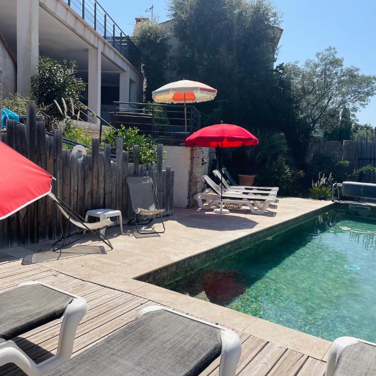 Villa Marcelline - Les Issambres Belle vue mer Golfe de Saint Tropez - Maison 5 Chambres - 2