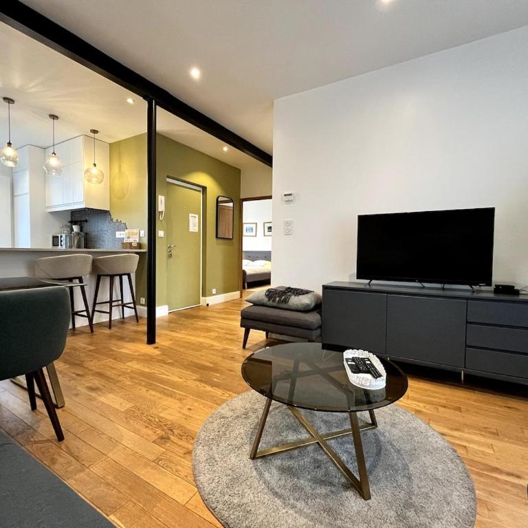 Intemporel 4 pers 2 chambres TV WiFi - Appartement 2 Chambres - 7