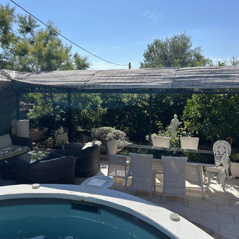 Très beau Studio lumineux dans Villa avec piscine - Appartamento con 1 Camera da Letto - 31