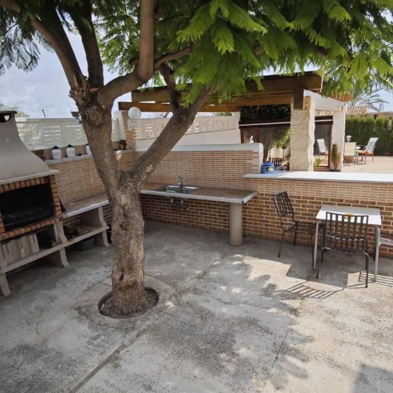 Calpe chalet privado 7 min de la playa piscina wifi parking aire barbacoa grupos - Casa de 4 dormitorios - 54