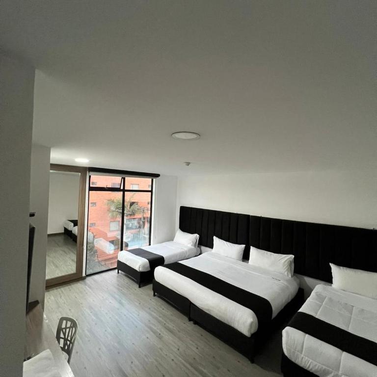 Hotel Plaza Sport - Habitación Deluxe con 2 camas grandes - 9