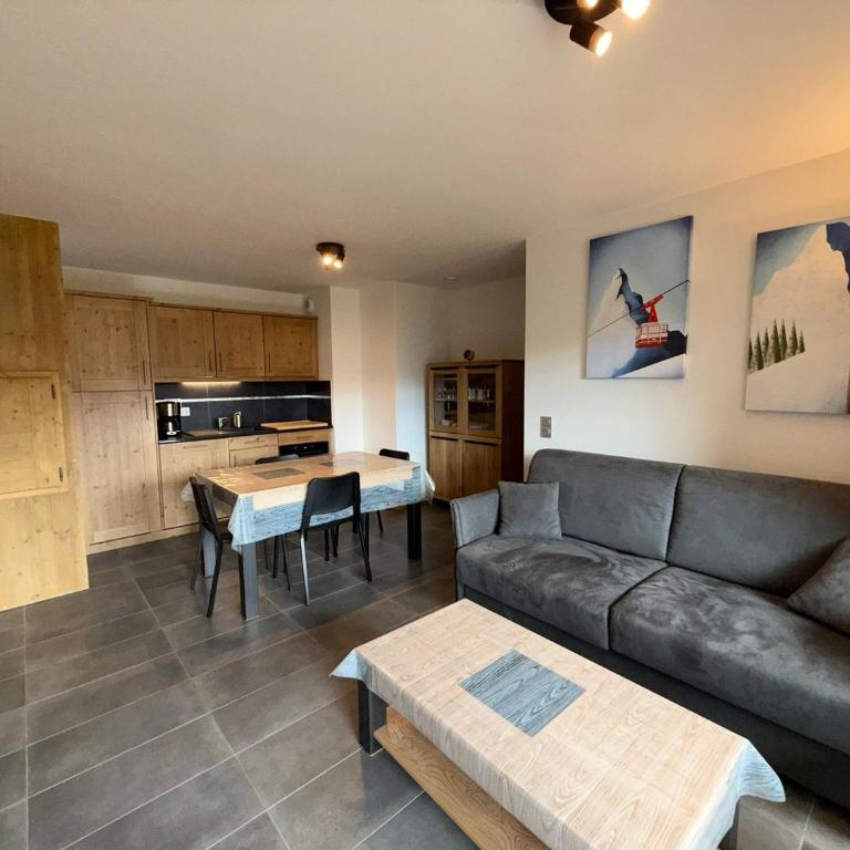 Appartement neuf 3 pièces aux Saisies, 6 pers, parking inclus - Apartment mit 2 Schlafzimmern - 12