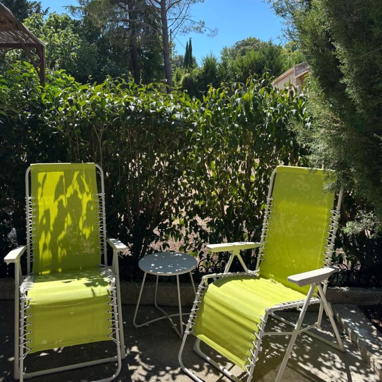Villa Theolina Maisonnette lumineuse avec jardin, parking privé au calme à Aix - Casa con 2 Camere da Letto - 7