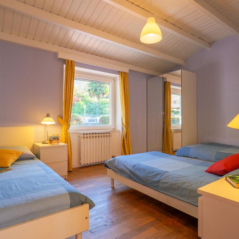 Sole 2 Terrassen Ferienwohnung mit Pool OG - Appartamento con Vista Lago - 10