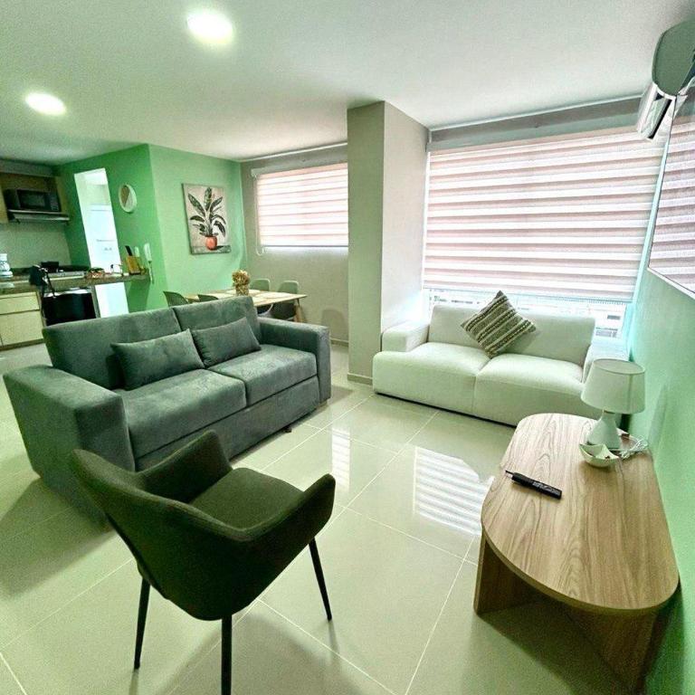 Apto Moderno y Familiar 302 Excelente Ubicación norte Barranquilla - Apartamento de 2 dormitorios - 1