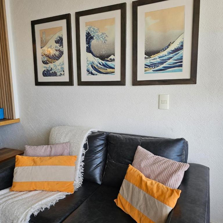 Departamento frente al mar, con piscinas y vista panorámica - Two-Bedroom Apartment - 31