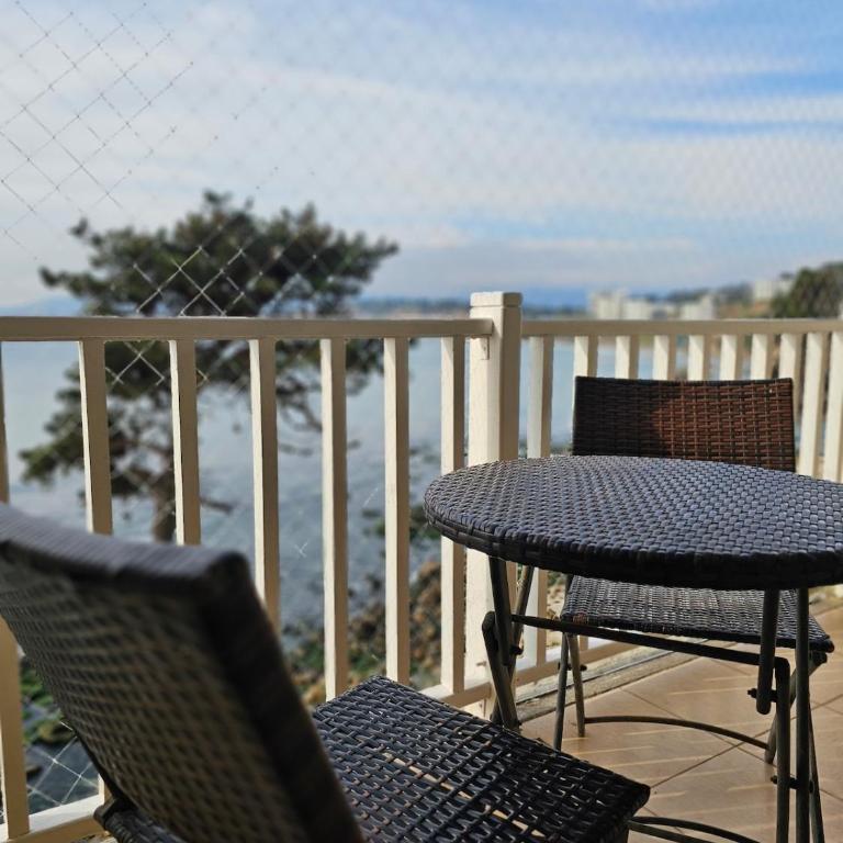 Departamento frente al mar, con piscinas y vista panorámica - Two-Bedroom Apartment - 39