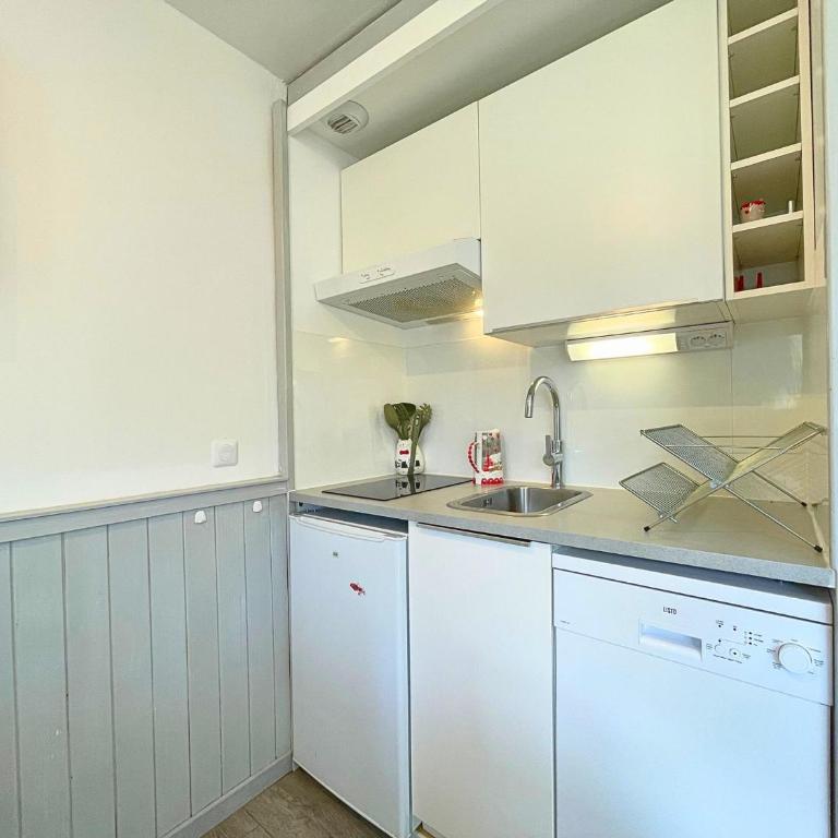 Studio cabine rénové avec cuisine équipée aux Menuires - FR-1-452-2 - Studio - 12