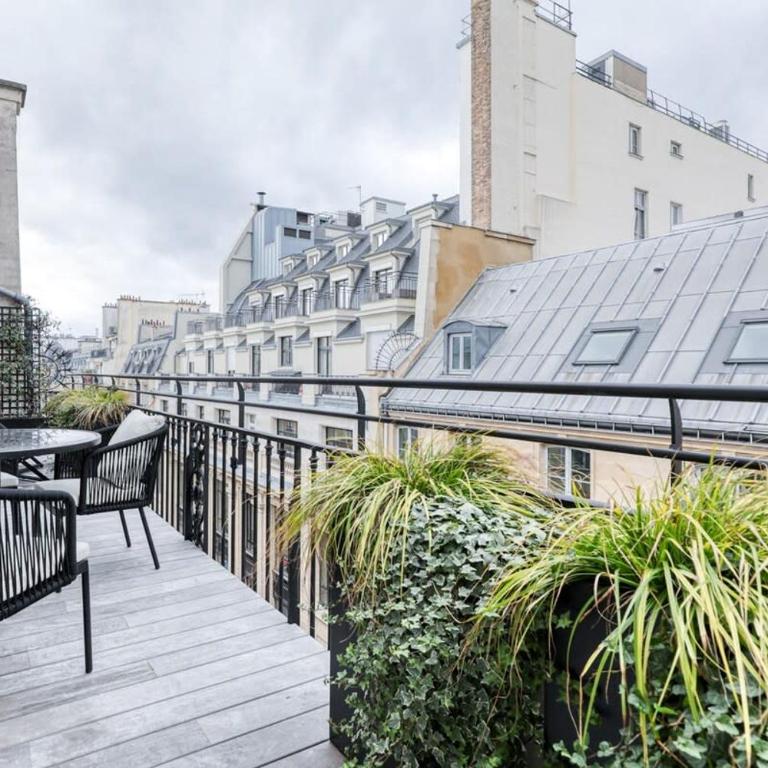 Wonderful AC Apartment Terrace Madeleine Opera - Apartment - 8