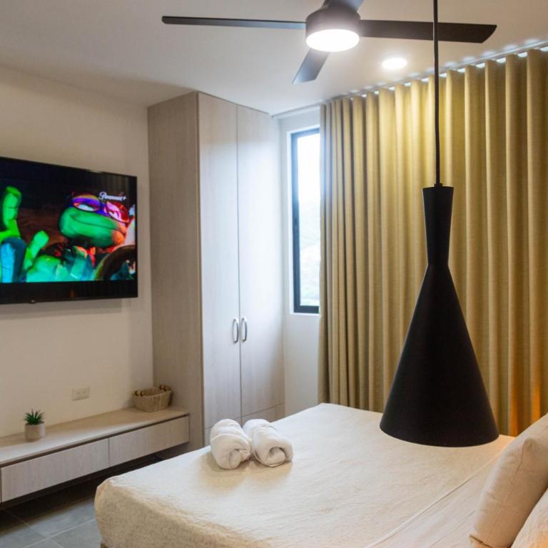 Coralina Suites Santa Marta - Two-Bedroom Deluxe Apartment with Balcony - 17