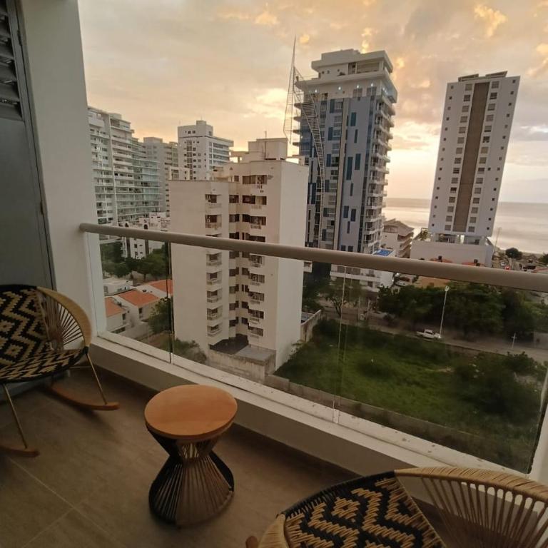 Oceanfront Bliss in Santa Marta - Two-Bedroom Apartment with Sea View - 1