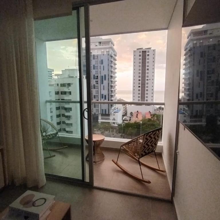 Oceanfront Bliss in Santa Marta - Two-Bedroom Apartment with Sea View - 14