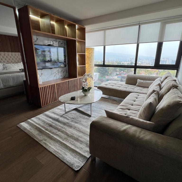 Moderno Depto de lujo en Sta Fe - Apartamento de 2 dormitorios - 1