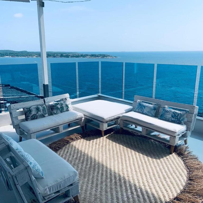 Hospedaje En Cartagena,Clasicos, Nuevo Conquistador, Turismocolombia-fit - Apartamento con vistas al mar - 11