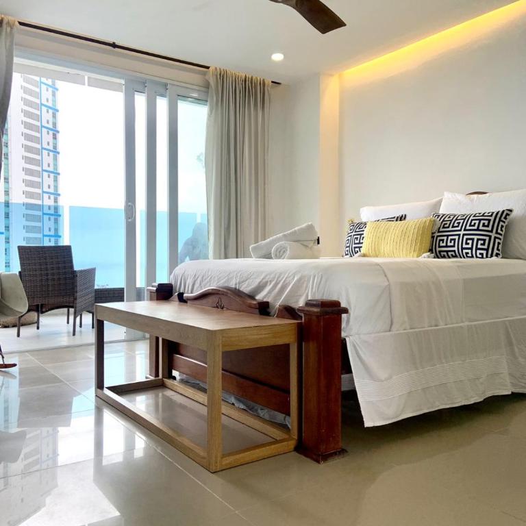 Hospedaje En Cartagena,Clasicos, Nuevo Conquistador, Turismocolombia-fit - Apartamento con vistas al mar - 19