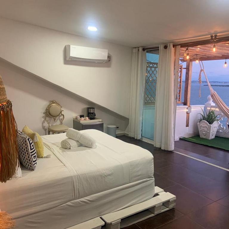 Hospedaje En Cartagena,Clasicos, Nuevo Conquistador, Turismocolombia-fit - Apartamento con vistas al mar - 22