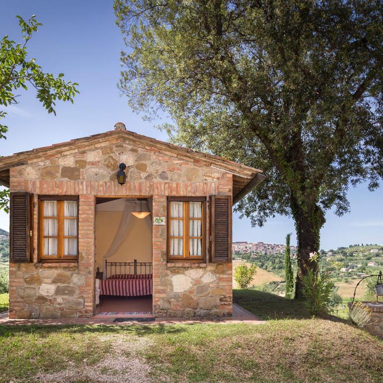 Agriturismo Palazzo Bandino in Val di Chiana, Val dorcia - Camera Matrimoniale con Patio - 3
