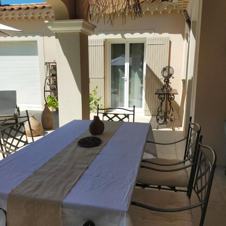AAD maison de vacances avec piscine - Villa 3 Chambres - 7