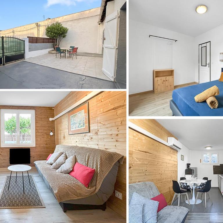 Terrasse, parking & confort au cœur de Carcassonne - Apartment mit 2 Schlafzimmern - 2