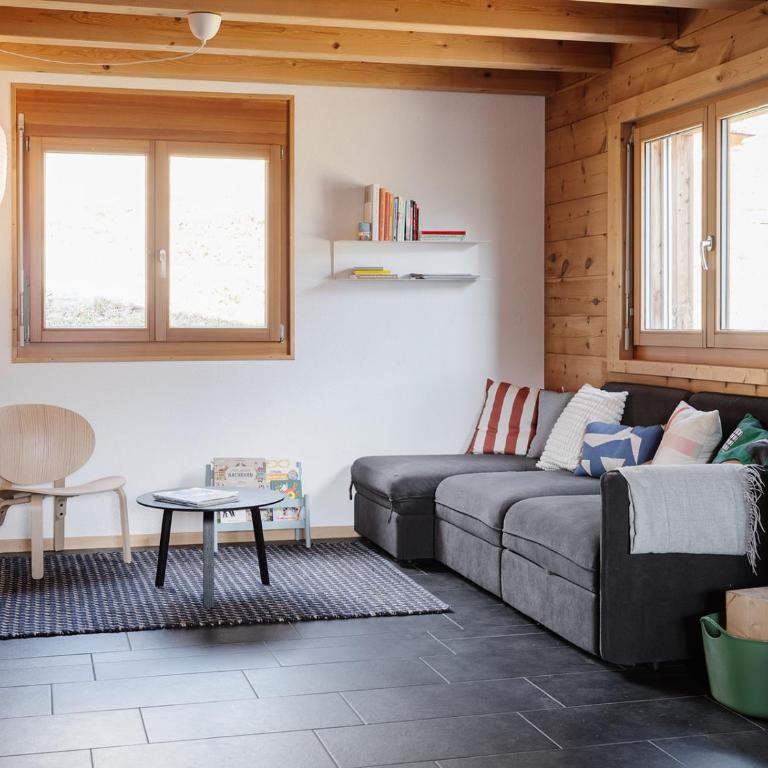 Chalet mit Sauna an der Piste - Apartment mit 3 Schlafzimmern und Bergblick - 5