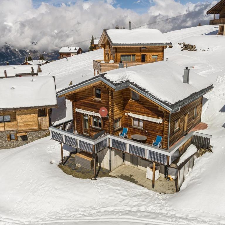 Chalet mit Sauna an der Piste - Apartment mit 3 Schlafzimmern und Bergblick - 13
