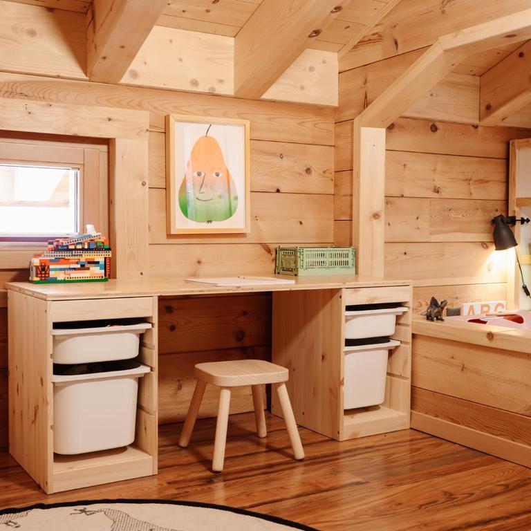 Chalet mit Sauna an der Piste - Apartment mit 3 Schlafzimmern und Bergblick - 46