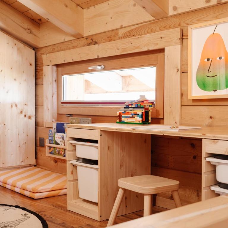 Chalet mit Sauna an der Piste - Apartment mit 3 Schlafzimmern und Bergblick - 45
