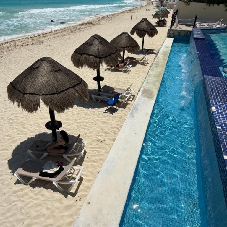 Penth House Nizuc frente al mar con alberca privada 16 Huespedes - Apartamento de 3 dormitorios Premium - 3