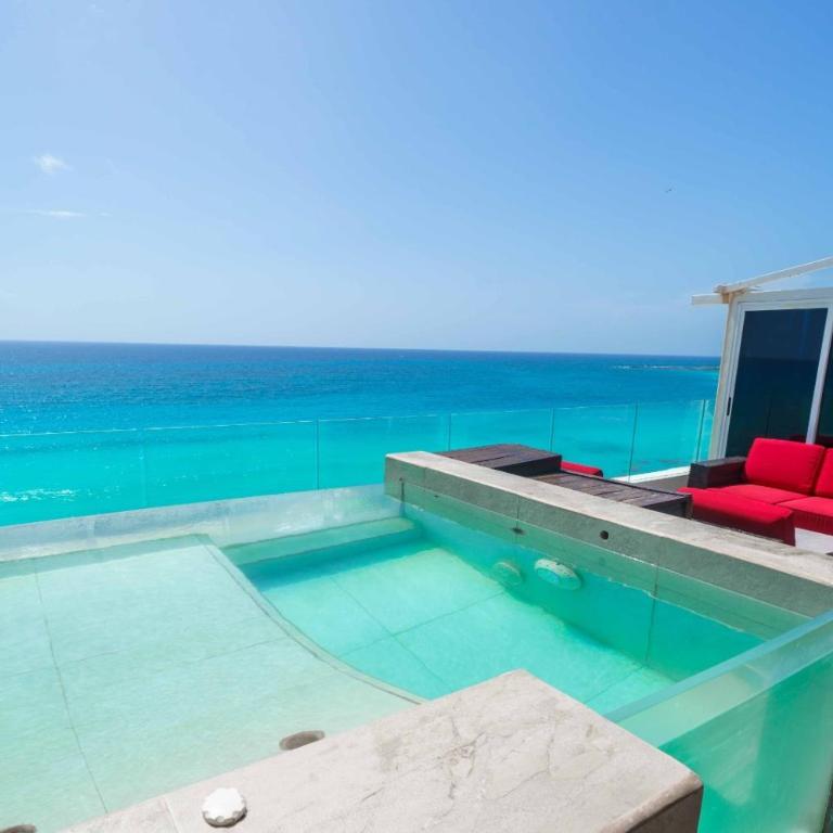 Penth House Nizuc frente al mar con alberca privada 16 Huespedes - Apartamento de 3 dormitorios Premium - 14