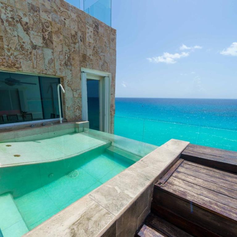 Penth House Nizuc frente al mar con alberca privada 16 Huespedes - Apartamento de 3 dormitorios Premium - 4