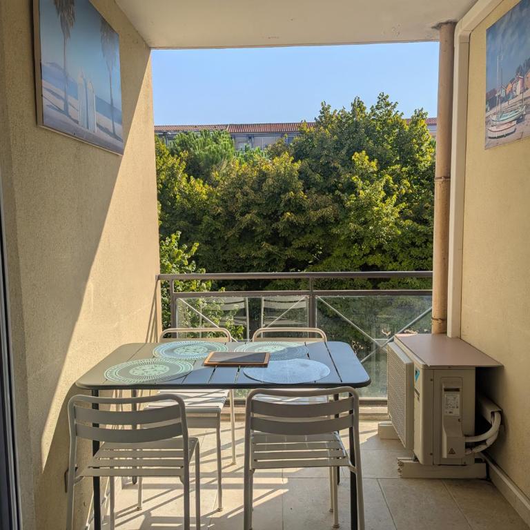 F2 garage box WiFi terasse clim Gare Fac Eco Richter - Apartment mit 1 Schlafzimmer - 10