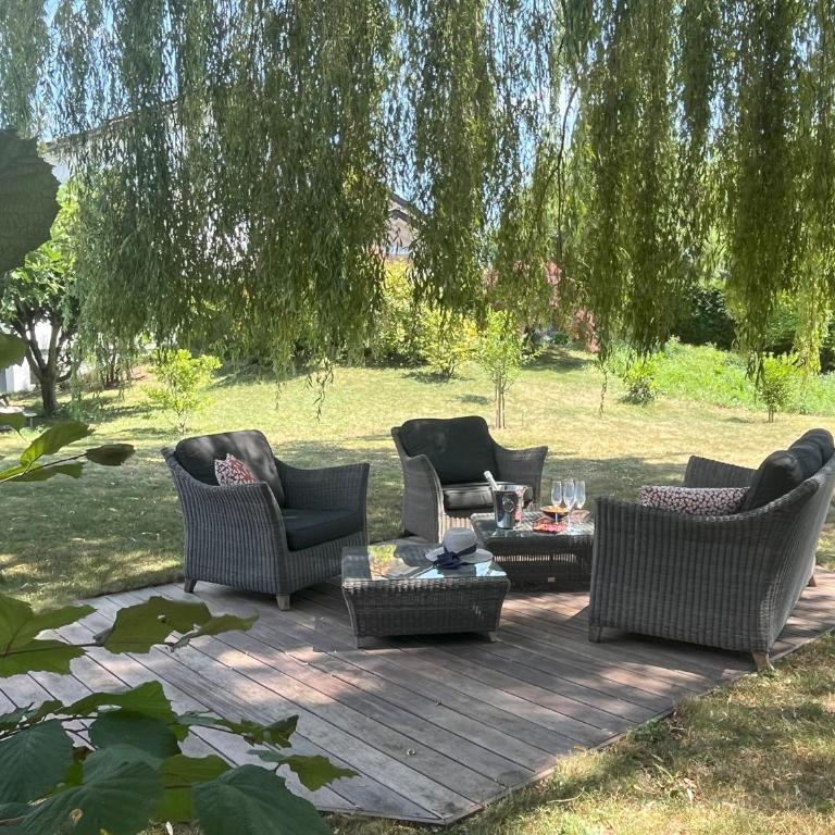 Maison de charme avec jacuzzi location 1 ou 2 semaines début juillet 2026 - Villa mit 3 Schlafzimmern - 11