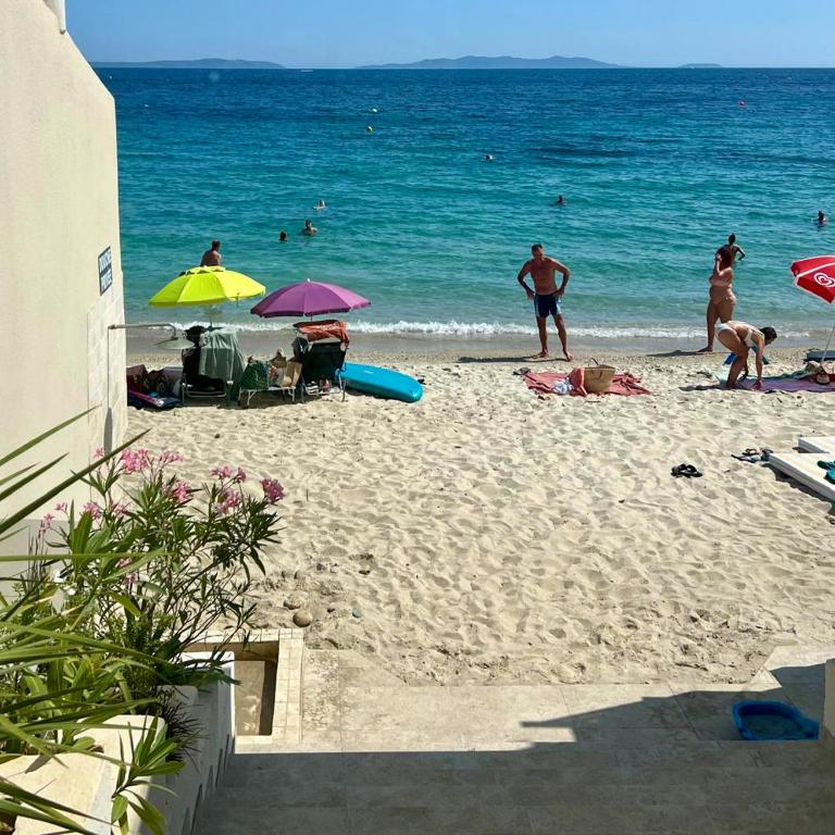 Résidence front de mer - Studio climatisé classé 2 étoiles avec jardin - Monolocale con Vista Giardino - 4