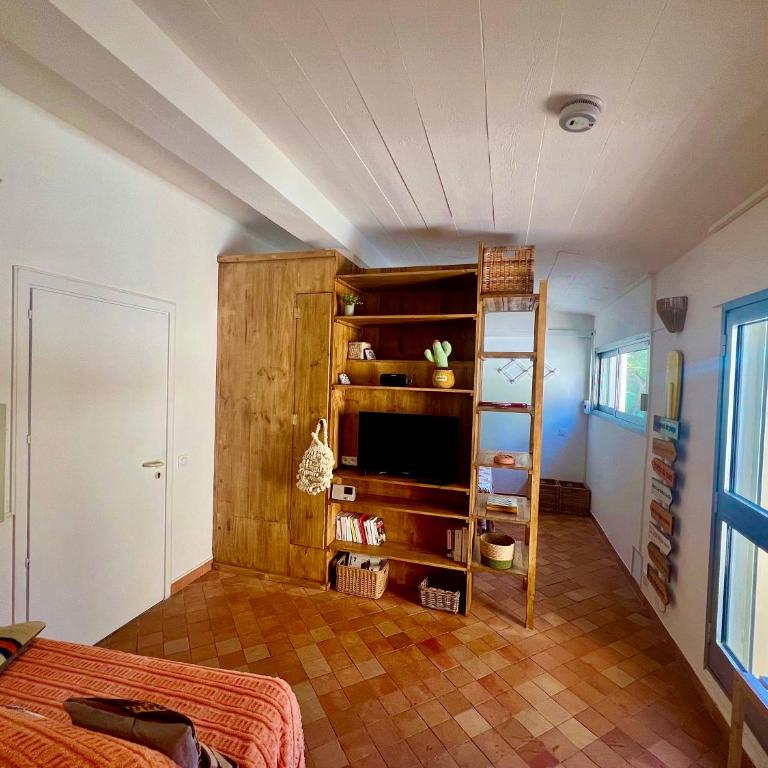 Résidence front de mer - Studio climatisé classé 2 étoiles avec jardin - Monolocale con Vista Giardino - 7