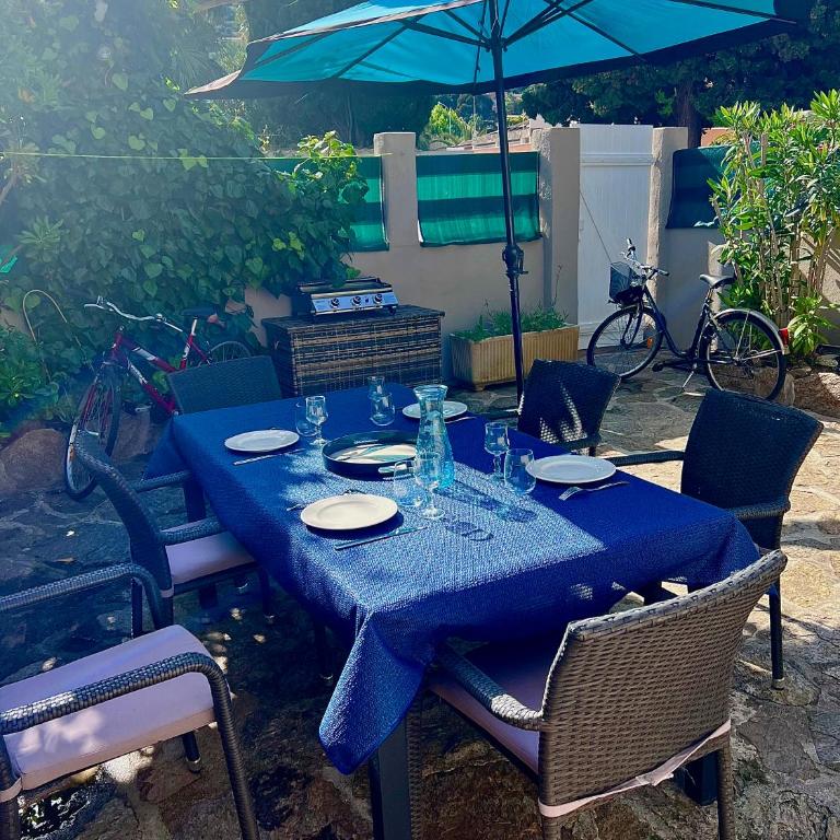 Résidence front de mer - Studio climatisé classé 2 étoiles avec jardin - Monolocale con Vista Giardino - 26
