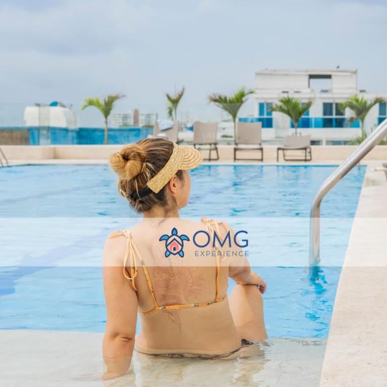 CB1629 | Suite moderna con vista 180 mar ciudad - Queen Suite - 34