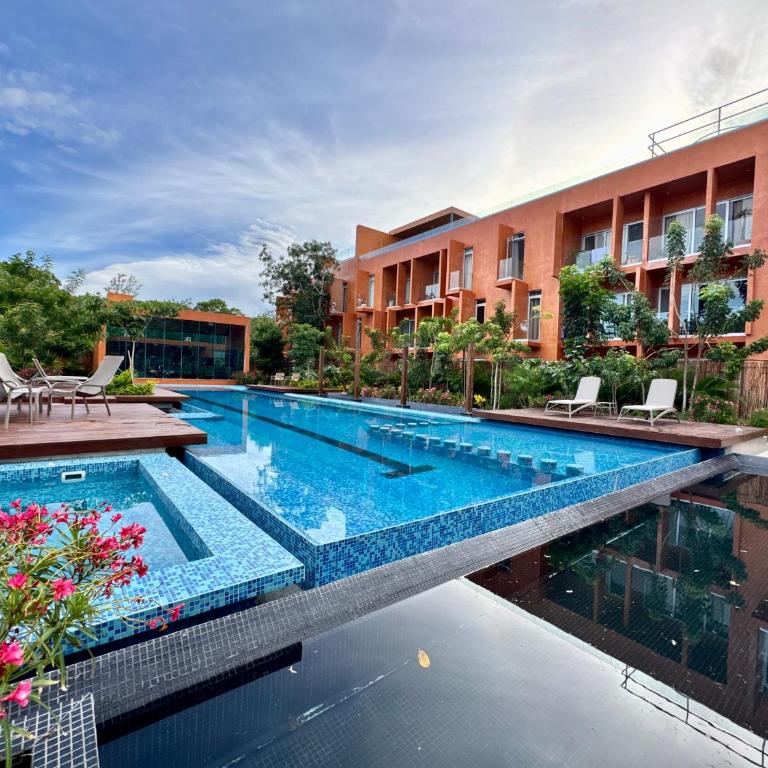 3BR en Aldea Zama-Roof Top-2 Pool-Fast WiFi-Gym - Apartamento de 3 dormitorios Premium - 10