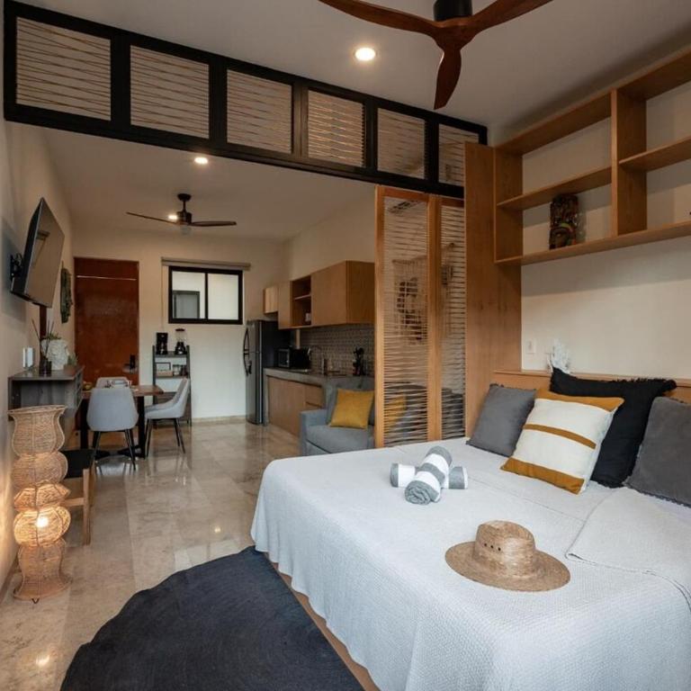 Tropical Escape in a Cozy Studio Paam Cheel - Apartamento de 1 dormitorio - 13