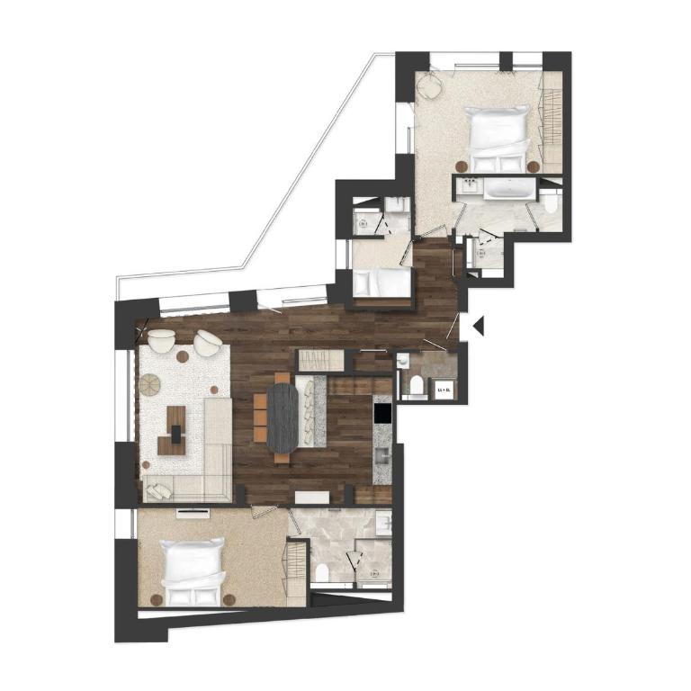 Appartement luxe à Courchevel avec spa & navette - FR-1-830-13 - Apartamento - 2