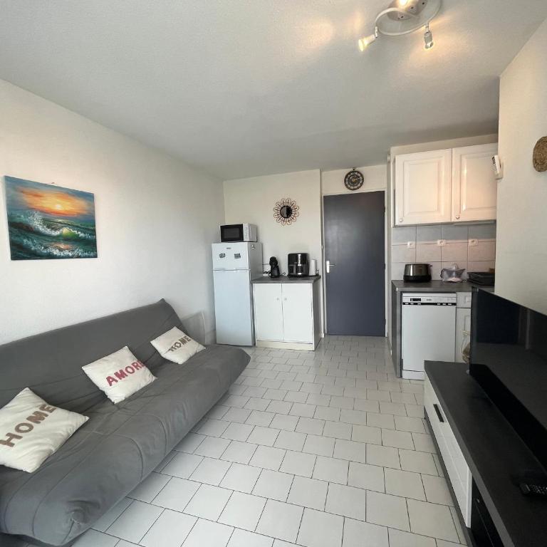 Appartement 2 pièces avec loggia vue canal, garage fermé et WIFI - FR-1-338-631 - Apartment - 2