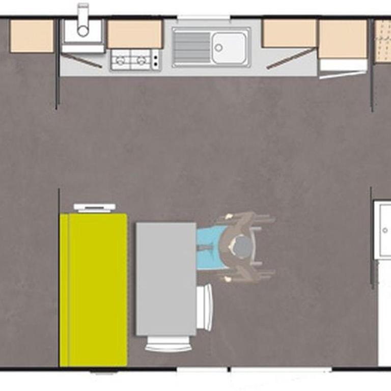 Mobil-home 4 pers. avec terrasse à Puget-Théniers - API-1-52-717 - Mobile Home - 8